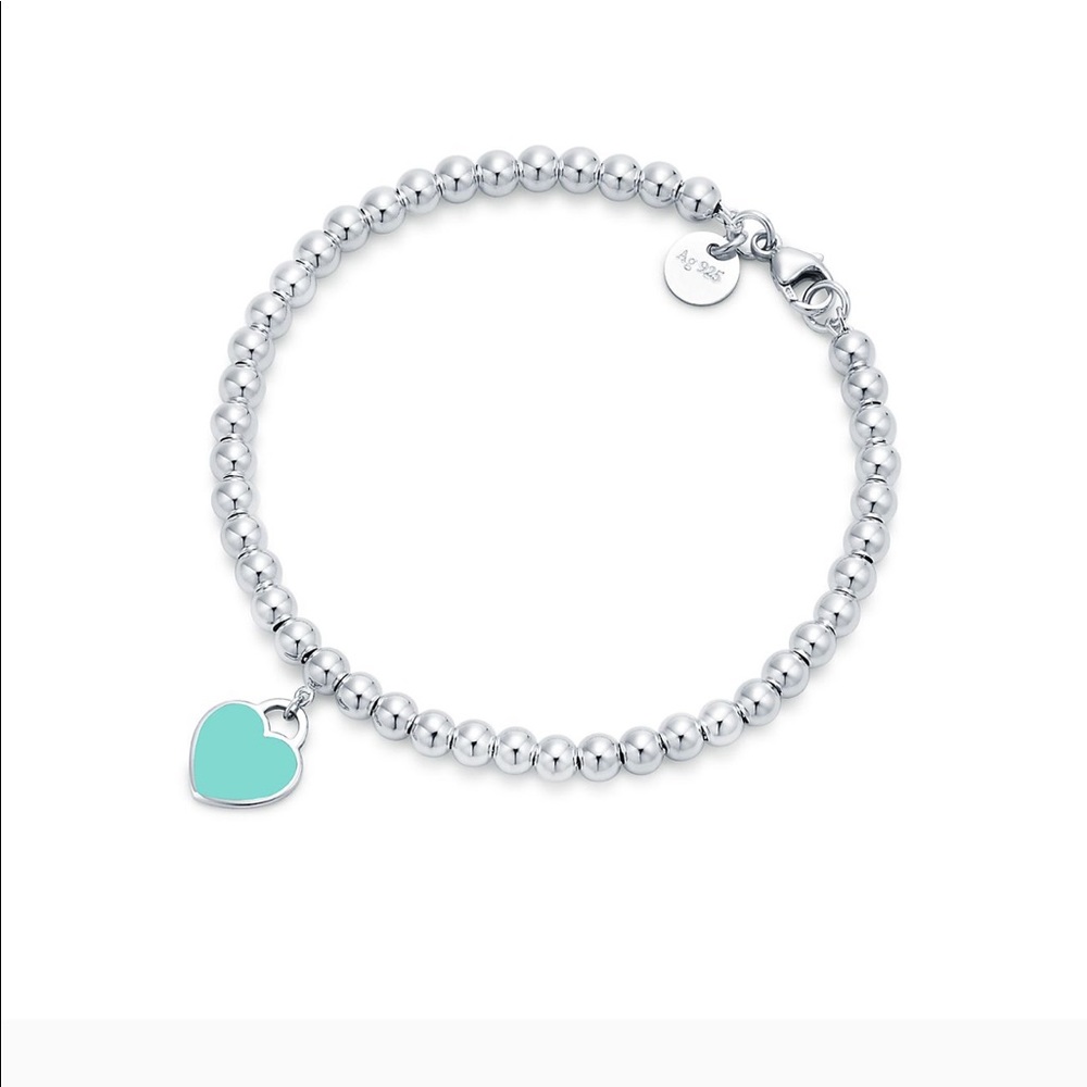 tiffany blue heart tag bracelet